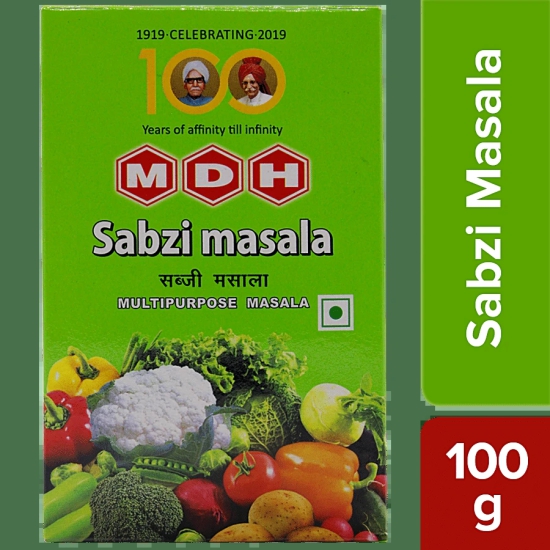 Mdh Sabzi Masala - Multi-Purpose Use, 100 G Pack