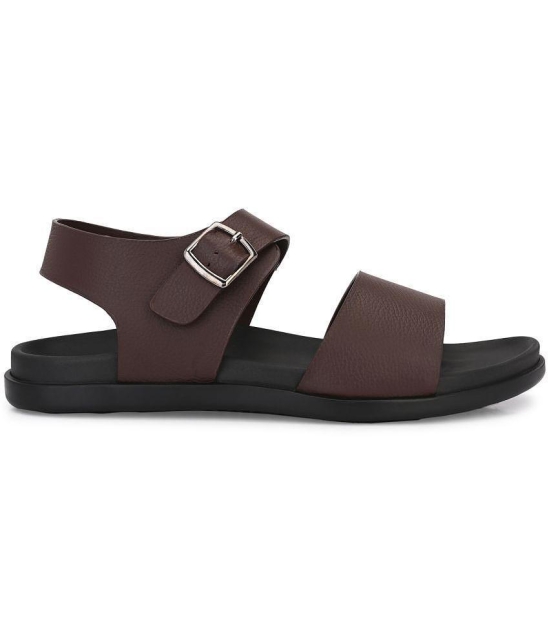 Leeport - Brown Mens Sandals - None