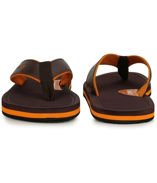 Campus Brown Mens Daily Slipper  (Pair of 1) - None