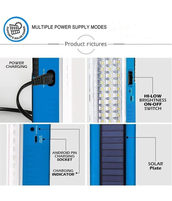 Rock Light Above 50W Blue Emergency Light ( Pack of 1 )