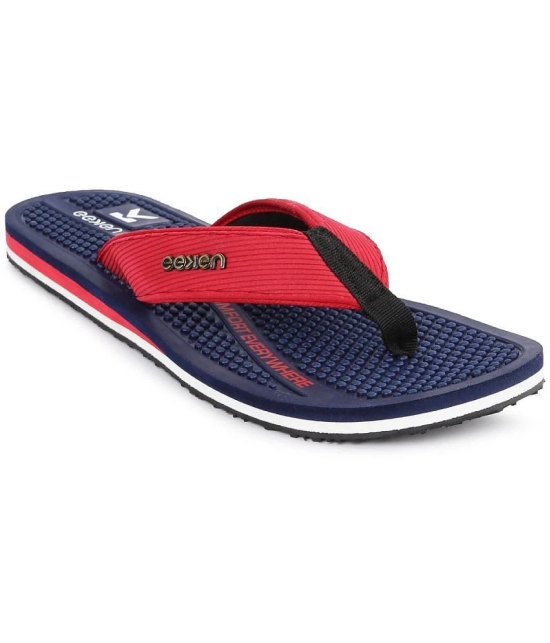 Paragon - Navy Mens Thong Flip Flop - None