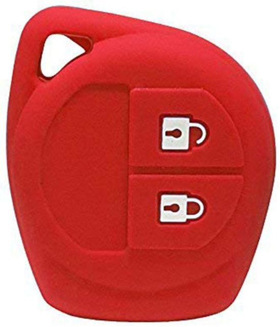 Keycase Silicone Car Key Cover for Maruti Suzuki 2 Button Key Cover