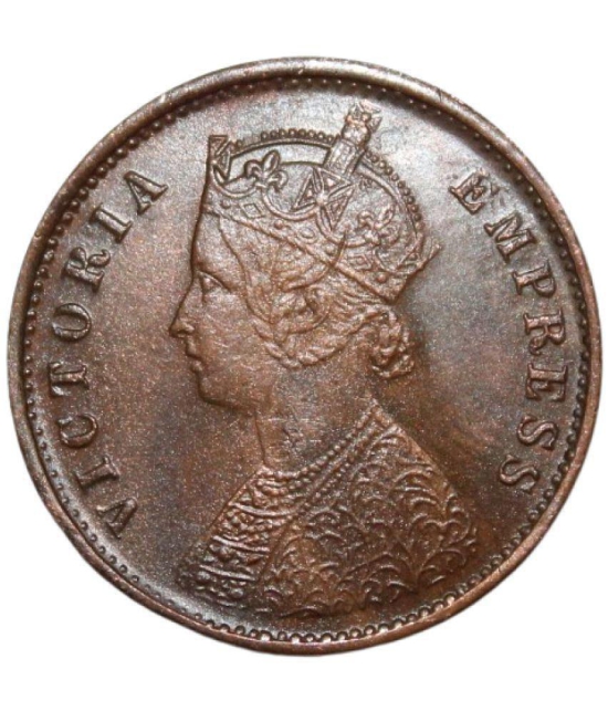 PRIDE INDIA - 1 Quarter Anna (1877) Victoria Empress 1 Numismatic Coins