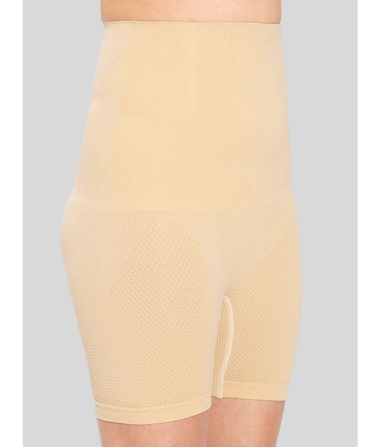 ILRASO - Beige Cotton Women's Thigh Compressor ( Pack of 1 ) - None