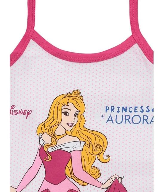 Bodycare Princess Girls Vest Pack Of 3-Assorted - None