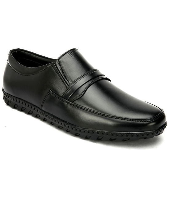 Fentacia - Black Men's Slip On Formal Shoes - None