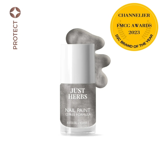 Nail Paints | 12-Free Formula - 11 ml JH ANP 24 Silver Lining