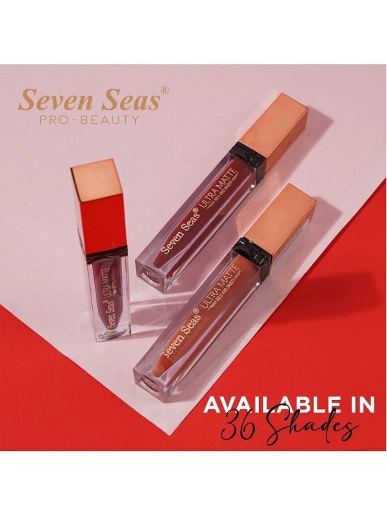 Seven Seas Ultra Matte BOLD,VIVID,SMOOTH The Luxurious Smooth Lipcolor Liquid Lipstick(Rose 2)