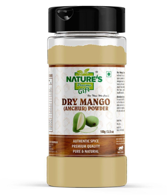 Natures Gift Dry Mango (Amchur) Powder - 3.5 Oz Spice Jar Powder 100 gm