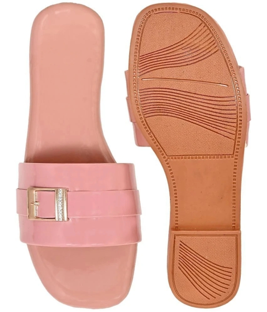 Altek - Peach Womens Flats - None