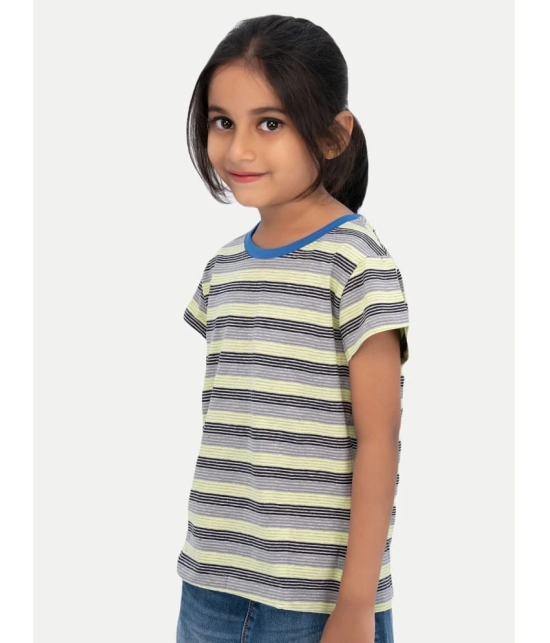 Radprix Multicolor Cotton Blend Girls T-Shirt ( Pack of 1 ) - None