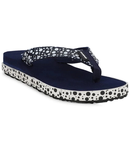 Campus - Navy Blue Womens Thong Flip Flop - None