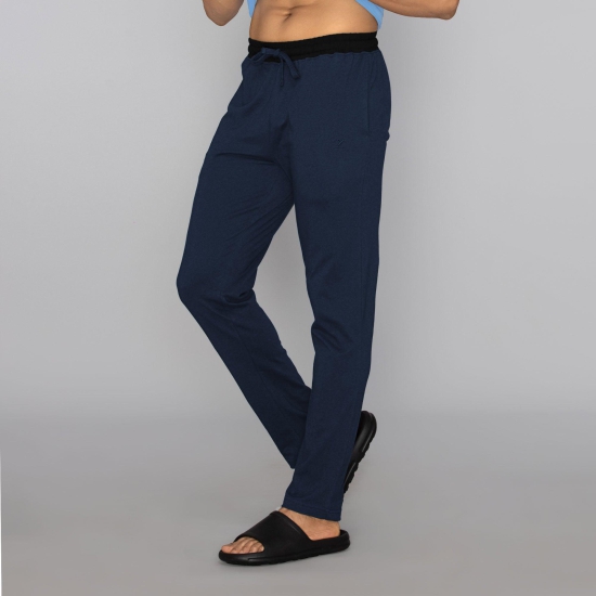 Nova Cotton Rich Track Pants Navy Blue XXL