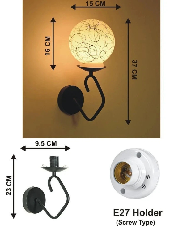 Somil Multicolor Up Light Wall Lamp ( Pack of 1 )