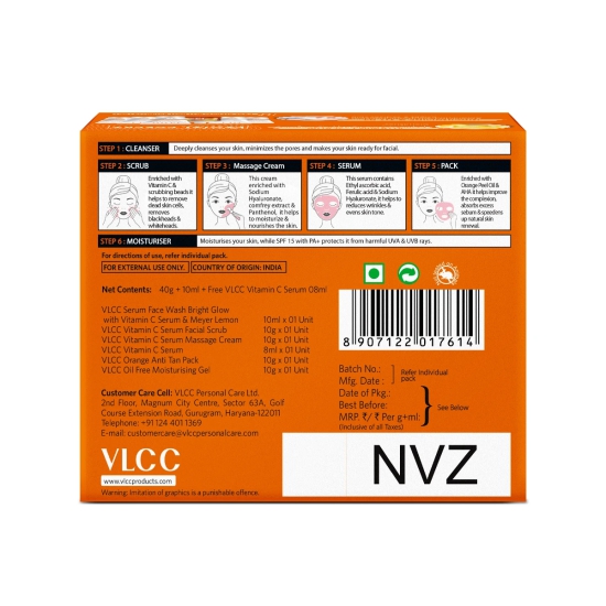 VLCC Vitamin C Facial Kit - 58 g