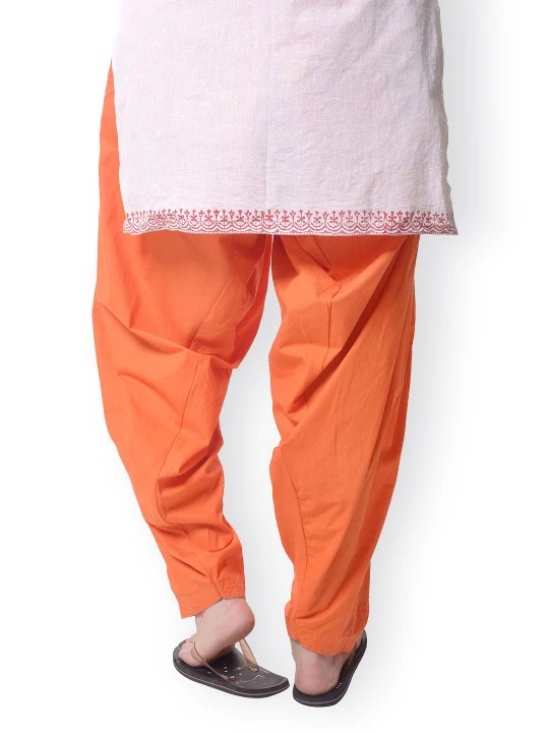 Women White Patiala Pants