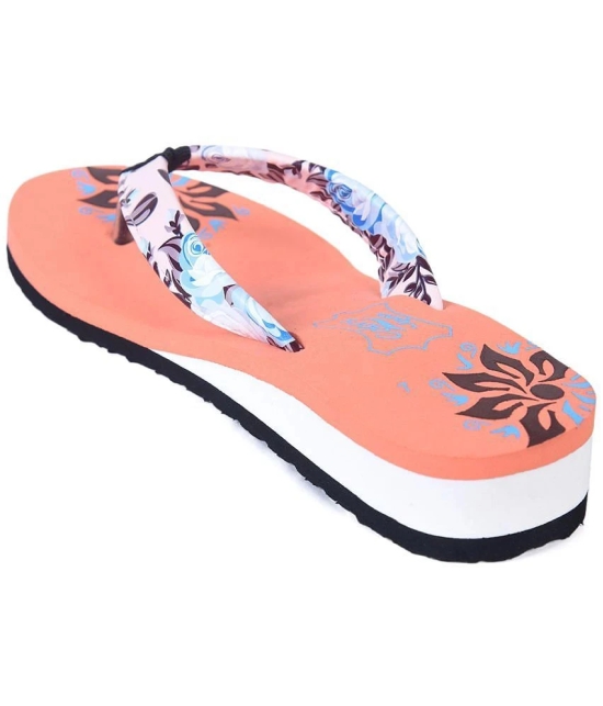 Ajanta - Peach Womens Flats - None