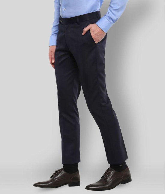 Inspire Clothing Inspiration - Blue Polycotton Slim - Fit Men''s Formal Pants ( Pack of 1 ) - None