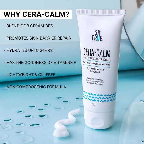 Cera-Calm Moisturizer for Dry to Normal Skin 100g-Cera-Calm Moisturizer for Dry to Normal Skin 100g