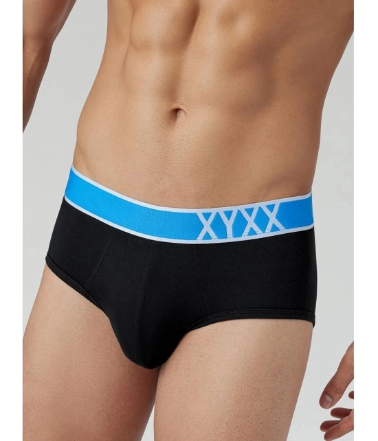 XYXX Black Modal Mens Briefs ( Pack of 1 ) - None