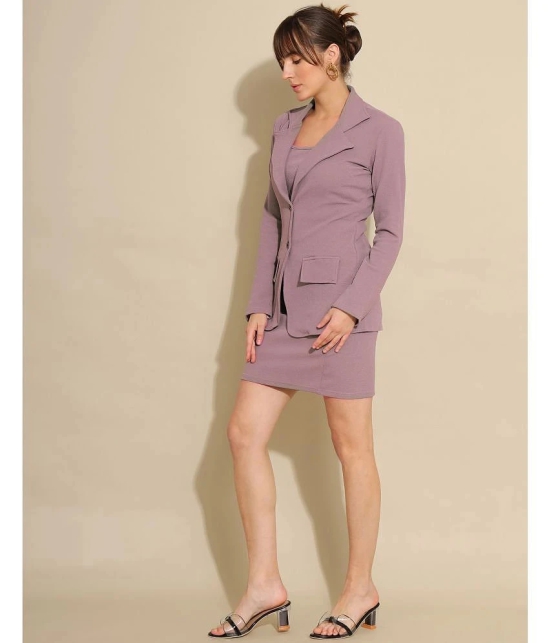 Selvia Mauve Dyed 3 Piece Set - None