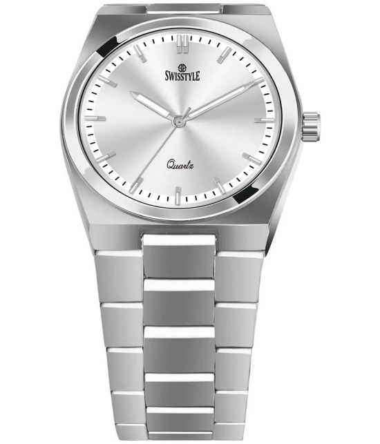 Swisstyle Silver Stainless Steel Analog Mens Watch