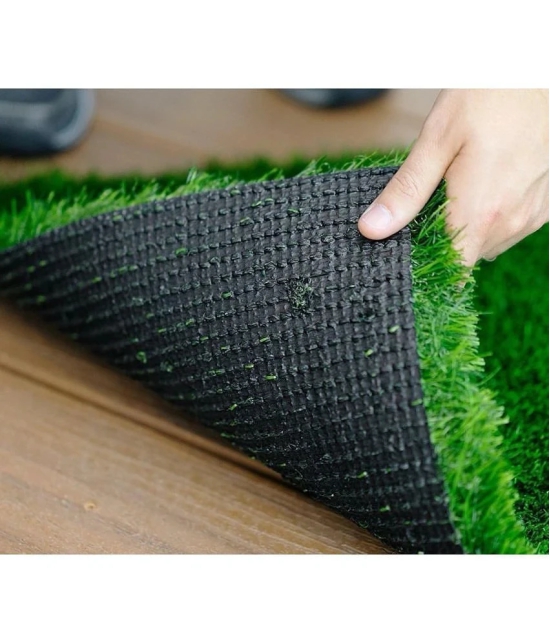 Revexo - Anti-skid Plastic Door Mat ( 40 X 60 cm ) Single - Green - Green