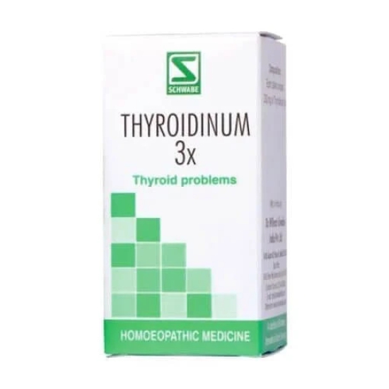 Dr Willmar Schwabe Thyroidinum Trituration Tablet 3X