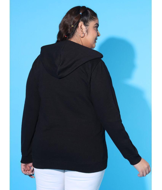 AUSTIVO Fleece Women''s Hooded Sweatshirt ( Black ) - None