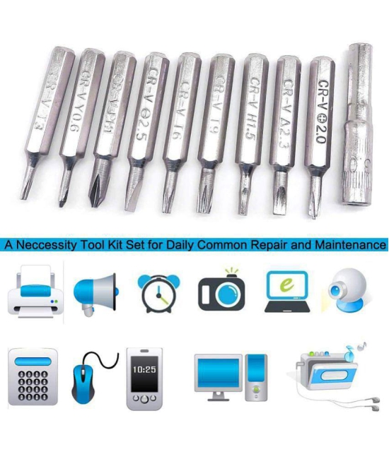 GIT-Latest PC Repair Screwdriver Set, 110 in 1 Professional Precision Screwdriver Set, Multi-Function Magnetic Repair Computer Tool Kit For Mobiles/Tablets/Glasses/Laptop/PC Gray