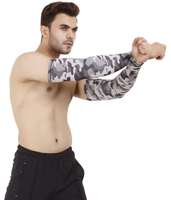 FITMonkey - Multicolor Printed Riding Sleeves ( Single Set ) - Freesize