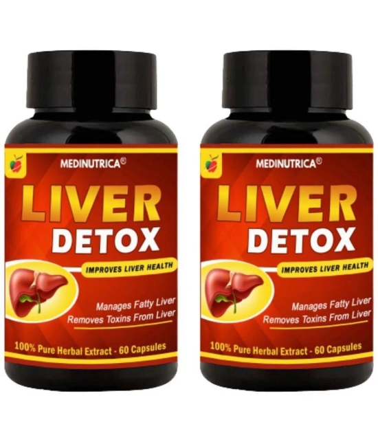 Medinutrica Liver Detox- Liver Care Capsule 60 gm Pack Of 2