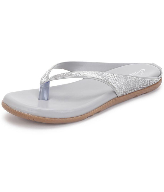 ORTHO JOY - Gray Women's Flats - None