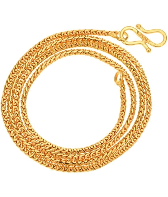 AanyaCentric Combo of 2 Gold Plated 22inches Long Fashion Chain - None