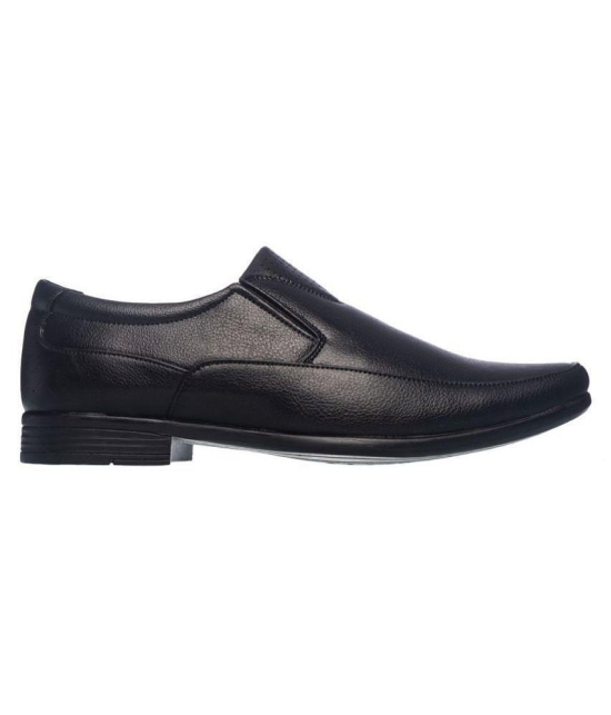 KHADIM Office Genuine Leather Black Formal Shoes - None