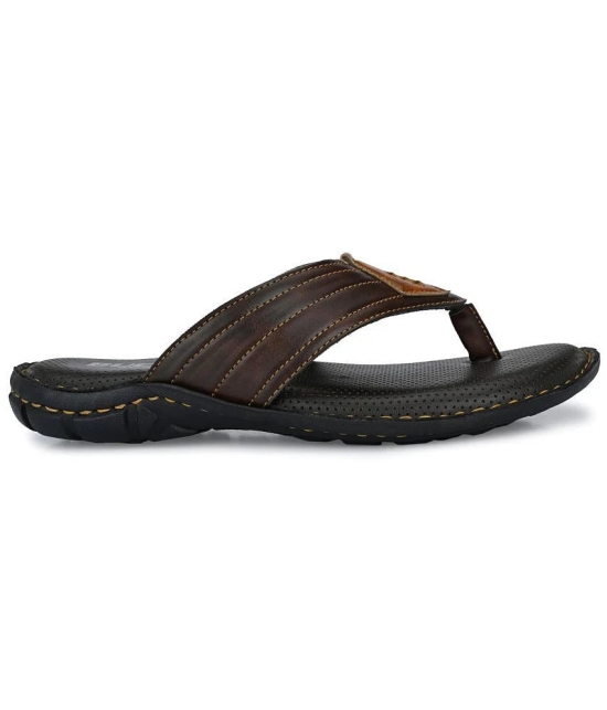 Bucik Brown Daily Slippers - None