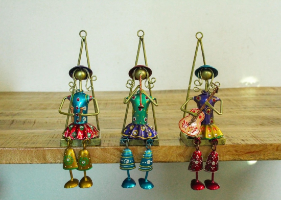 Handcrafted Musician Dolls for Wall & Table Decor