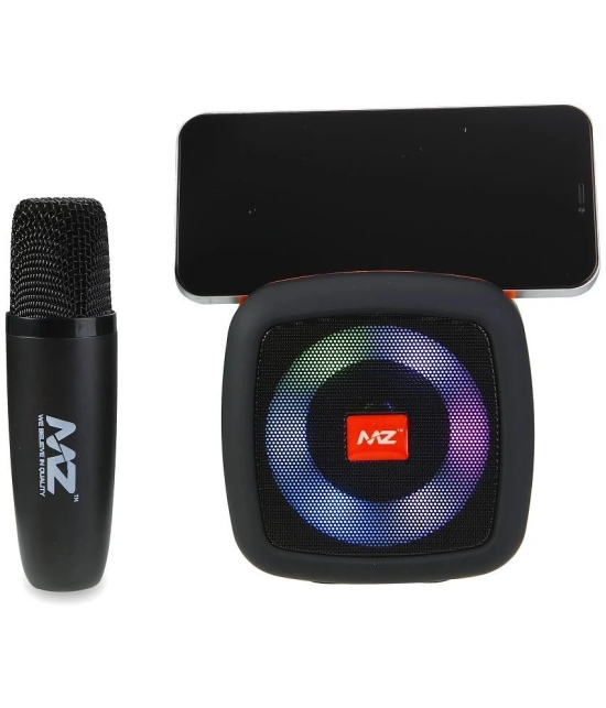 MZ S660 5 W Bluetooth Speaker Bluetooth V 5.0 with SD card Slot Playback Time 6 hrs Black - Black