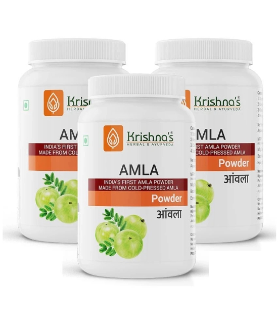 Krishnas Amla Powder, 100 g Pack Of 3