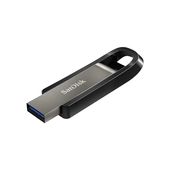 SanDisk USB Extreme USB 3.2 64GB, Upto 400MBs R & 240MB/s W, (SDCZ810-064G-G46)