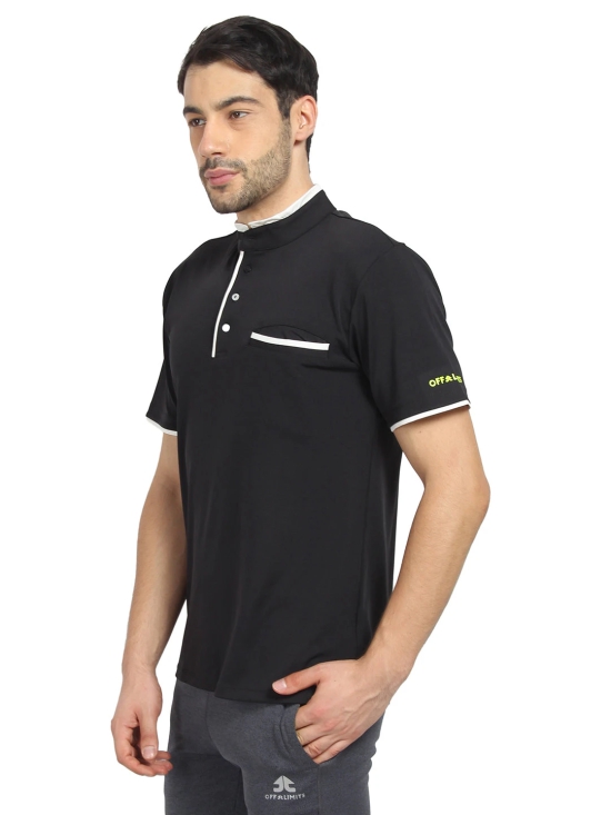 CONTRAST POLO-L / Black