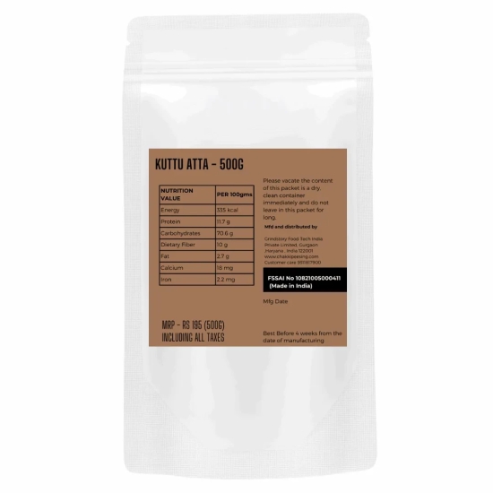 Kuttu (Buckwheat) flour-500G