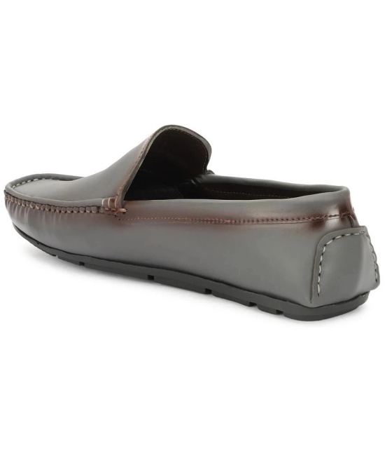 Buxton Dark Grey Mens Driving - 9