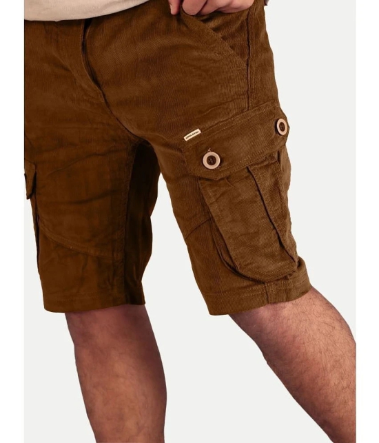 Radprix Brown Cotton Mens Cargos ( Pack of 1 ) - None