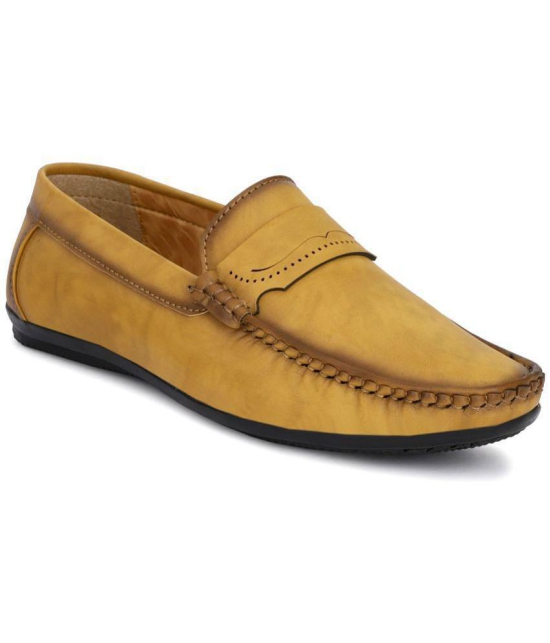 Buxton - Tan Mens Slip on - 6