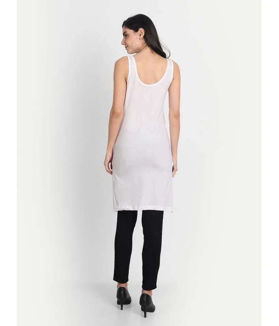 AIMLY Cotton Tanks - White Single - None