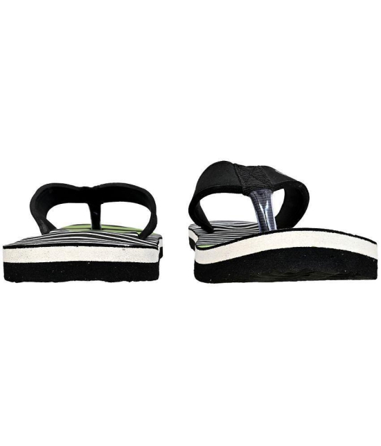 Chappal Wala - Black Mens Thong Flip Flop - None