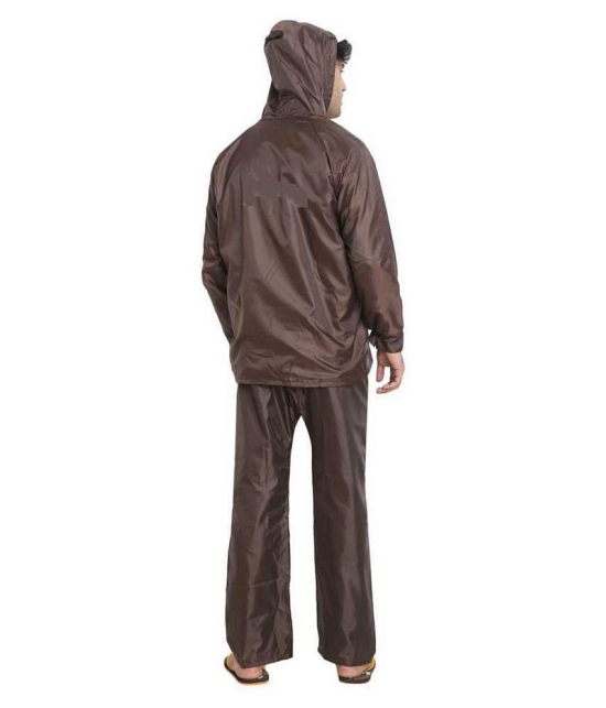 Zacharias Brown Rain Suit - 2XL