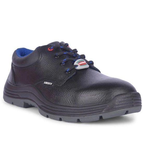 Liberty Derby Black Safety Shoes - 11