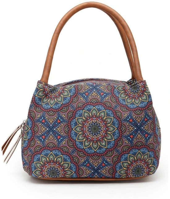 Anekaant Multicolor Cotton Handheld Bag - Multicolor